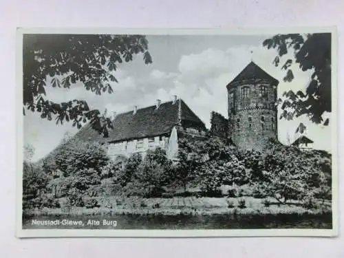 Alte AK Neustadt Glewe Alte Burg 1938 [R545]