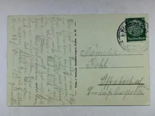 Alte AK Pfronten Steinach Säuling Zugspitze [R550]