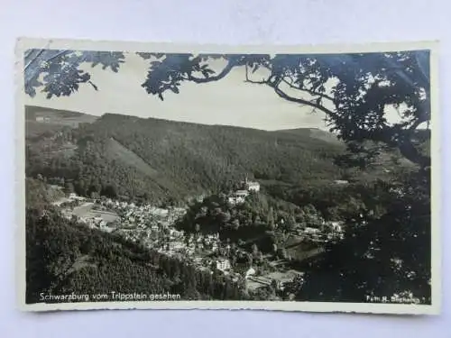 Alte AK Schwarzburg v. Trippstein aus 1939 [R556]