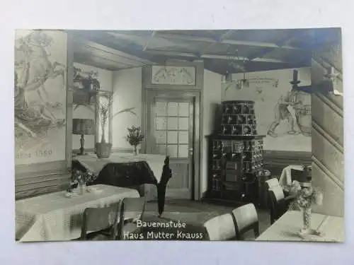 Alte AK Schwalbach Bauernstube Haus Mutter Krauss [R592]