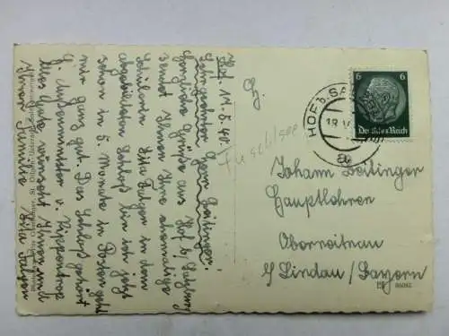 Alte AK Fuschlsee Schloß um 1940 [R611]