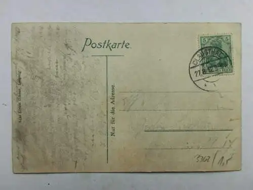 Alte AK Bad Grund Harz Teufelsthal 1912 [R617]
