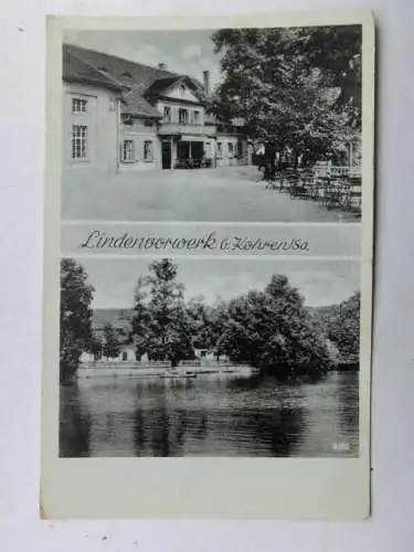 Alte AK Lindenvorwerk bei Kohren um 1940 [R628]