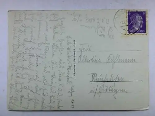 Alte AK Heideweg Uelzen ( Stemp.) Lüneburger Heide [R659]