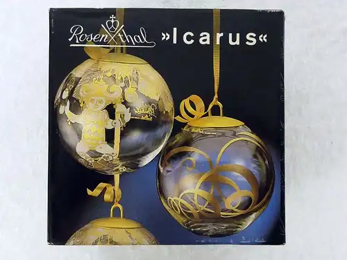 RARITÄT: Rosenthal Glaskugel Icarus - Motiv 4 – Brigitte Doege – 80er Jahre (?)