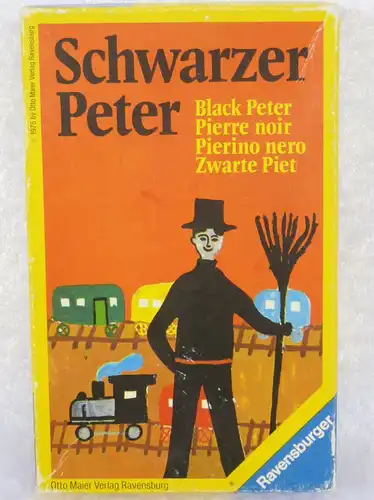 !!! RARITÄT !!!  Schwarzer Peter – Ravensburger Kartenspiel von 1975