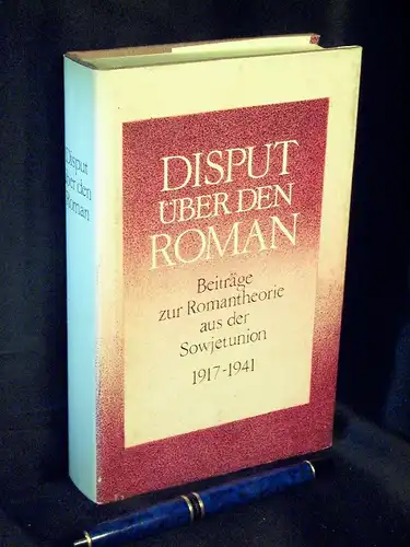 Wegner, Michael sowie Barbara Hiller, Peter Keßler und Gerhard Schaumann (Herausgeber): Disput über den Roman.