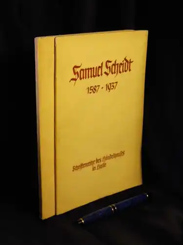 Kulturamt der Händelstadt Halle (Herausgeber): Schriftenreihe des Händelhauses in Halle 2 + 4 - Samuel Scheidt + Daniel Gottlob Türk - Scheidt - Festschrift aus...