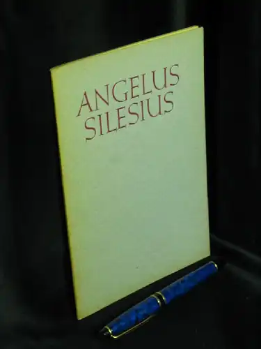 Silesius, Angelus: Gedichte - Angelus Silesius - aus der Reihe: Deutsche Gedichte - Band: 4. 