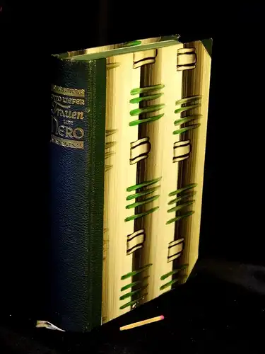 Kiefer, Otto: Frauen um Nero - Roman -  LAGERRÄUMUNG. 