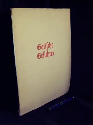 Gotische Gesichter - Bildwerke einer Frankfurter Privatsammlung -  LAGERRÄUMUNG. 