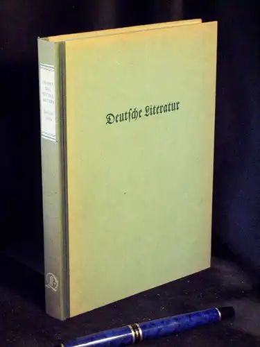 Hartl, Eduard (Herausgeber): Das Drama des Mittelalters. Passionsspiele II (Das Donaueschinger Passionsspiel) - aus der Reihe: Deutsche Literatur. Reihe Drama des Mittelalters.  - Band: 4. 