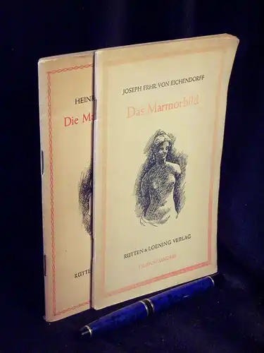 Eichendorff, Joseph Freiherr von + Heinrich von Kleist: Das Marmorbild + Die Marquise von O... - (2 Hefte) - Feldpostausgabe -  LAGERRÄUMUNG. 