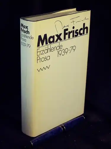 Frisch, Max: Erzählende Prosa - 1939-79 -  LAGERRÄUMUNG. 