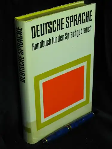 Liebsch, Helmut und Helmut Döring (Herausgeber): Deutsche Sprache - Handbuch für den Sprachgebrauch -  LAGERRÄUMUNG. 
