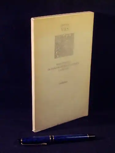 Vas, István: Rhapsodie in einem herbstlichen Garten - Gedichte - aus der Reihe: Lyrik international (Weiße Reihe) -  LAGERRÄUMUNG. 