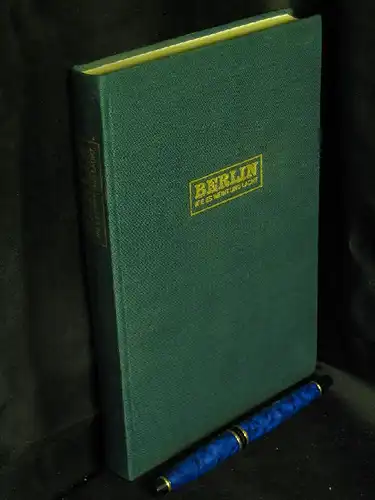 Schneidereit, Otto: Berlin wie es weint und lacht - Spaziergänge durch Berlins Operrettengeschichte -  LAGERRÄUMUNG. 