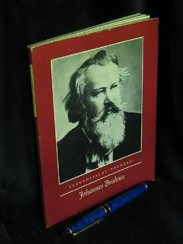 Müller-Blattau, Joseph: Johannes Brahms - Leben und Werk - aus der Reihe: Langewiesche-Bücherei -  LAGERRÄUMUNG. 