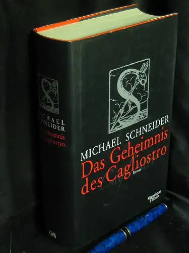 Schneider, Michael: Das Geheimnis des Cagliostro - Roman (Leseexemplar) -  LAGERRÄUMUNG. 