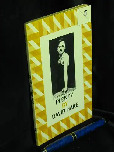 Hare, David: Plenty. With a note on performance by the author -  LAGERRÄUMUNG. 