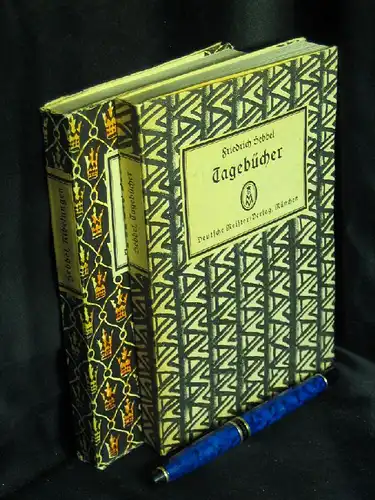 Hebbel, Friedrich: Die Nibelungen. Ein deutsches Trauerspiel in drei Abteilungen + Tagebücher in Auswahl -  LAGERRÄUMUNG. 