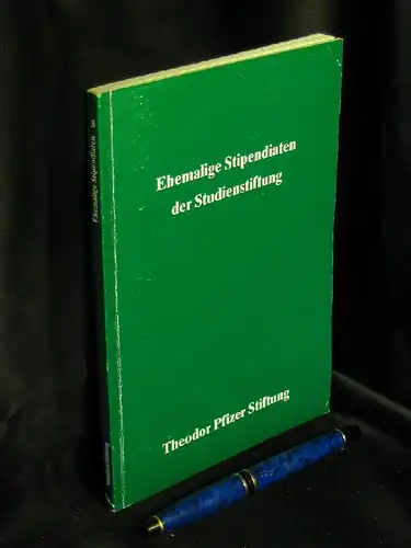 Theodor Pfitzer Stiftung (Herausgeber): Ehemalige Stipendiaten der Studienstiftung im Postleitzahlenbereich 3. 