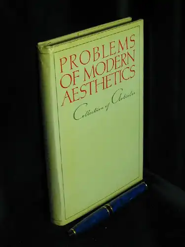 Metchenko, Alexei u.a: Problems of modern aesthetics - Collection of Articles -  LAGERRÄUMUNG. 