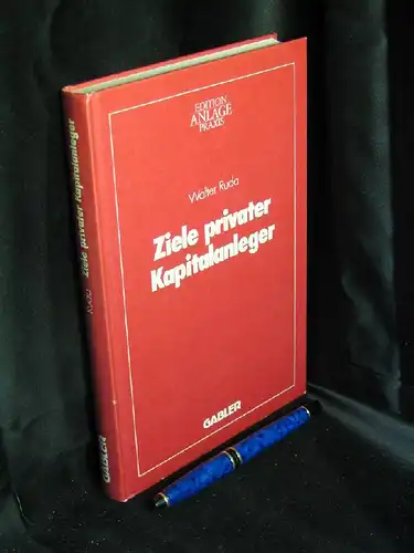 Ruda, Walter: Ziele privater Kapitalanleger. 