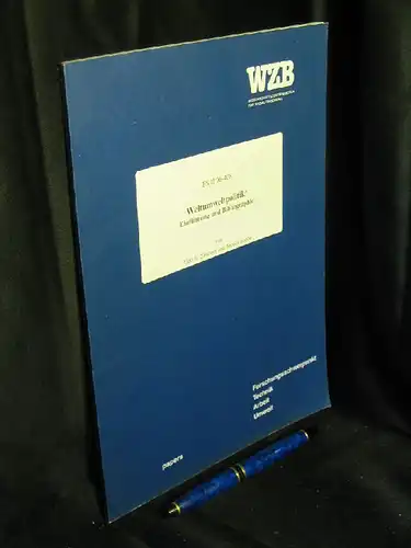 Simonis, Udo E. und Jessica Suplie: Weltumweltpolitik - Einführung und Bibliographie -  LAGERRÄUMUNG. 