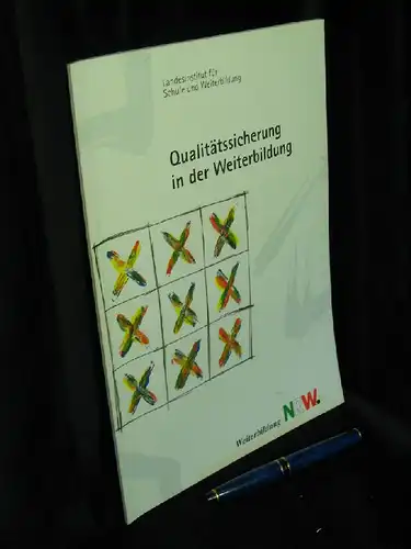 Epping, Rudolf (Bearbeitung): Qualitätssicherung in der Weiterbildung - Ergebnisse einer Entwicklungsgruppe -  LAGERRÄUMUNG. 