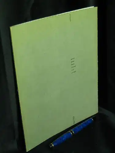 Lückner, Michael: Akkolade - Augen aufs Land spreizen -  LAGERRÄUMUNG. 