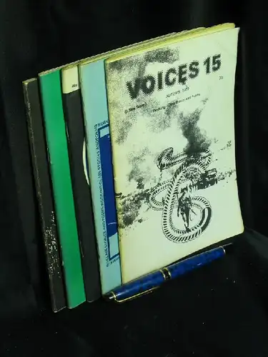 Gwilt, Rick (editor): Voices. Working class stories and poems. 5 issues: 15,17,18, 22, 23. 