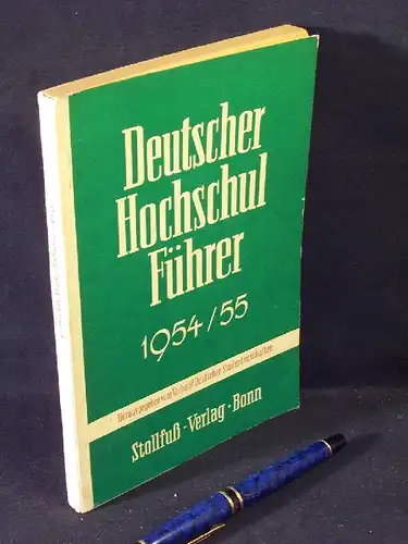 Verband Deutscher Studentenschaften (VDS) (Herausgeber): Deutscher Hochschulführer 1954/55. 