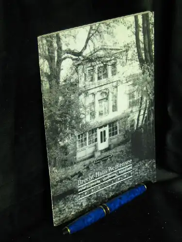 Tietz, Annette: Brecht-Haus Weißensee  - Ausstellungen - Lesungen - Konzerte 1992 - 1997 -  LAGERRÄUMUNG. 