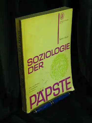 Maier, Harry: Soziologie der Päpste - Lehre und Wirkung der katholischen Sozialtheorie - aus der Reihe: Schriften des Instituts für Wirtschaftswissenschaften - Band: 17 LAGERRÄUMUNG. 