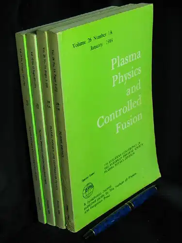 Gibson, A. and G. Grieger, F.C. Schüller, D.C. Robinson (Editors): Plasma Physics and Controlled Fusion (volumes 26 1A, 28 1A, 32 11, 33 13)...