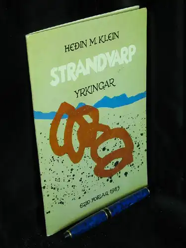 Klein, Hedin M: Strandvarp. yrkingar 1970-1983 -  LAGERRÄUMUNG. 