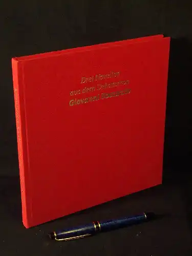 Giovanni Boccaccio: Drei Novellen aus dem Dekameron   Tre Novelle dal Decameron   Auch Betschwestern erzählen und treiben zuweilen gar seltsame Dinge.. 