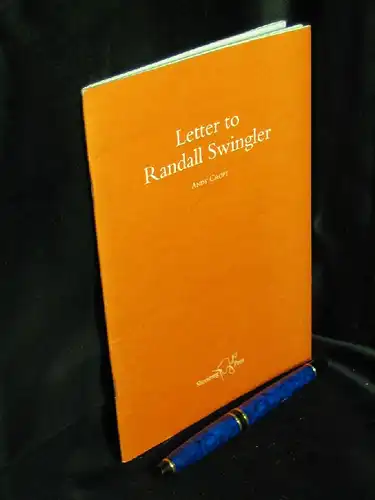 Croft, Andy: Letter to Randall Swingler -  LAGERRÄUMUNG. 