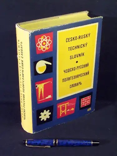 Kucery, Antonína und Zdenky Jouklové: Cesko-ruský technický slovník (Tschechisch-russisch) -  LAGERRÄUMUNG. 