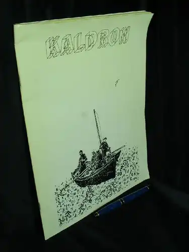 Kempton, Karl (editor): Kaldron 21/22, 1990 issue. A journal of visual poetry & language art. 