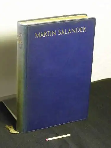 Keller, Gottfried: Martin Salander - Roman - aus der Reihe: [Kulturhistorische Romane] - Band: [84]. 