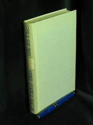 Bree, Germaine und Margarete Guiton: Aufstand des Geistes - Das Phänomen der französischen Literatur von Gide bis Camus -  LAGERRÄUMUNG. 