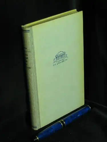 Barnes, Harry Elmer: Soziologie der Geschichte - Theorie zur Entwicklungsgeschichte der menschlichen Gesellschaft - aus der Reihe: Sammlung Die Universität - Band: 19 LAGERRÄUMUNG. 