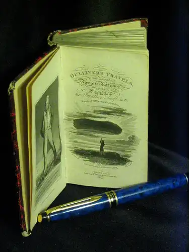 Swift, Jonathan: Gulliver's travels into several remote nations of the world. - With a sketch of his life -  LAGERRÄUMUNG. 