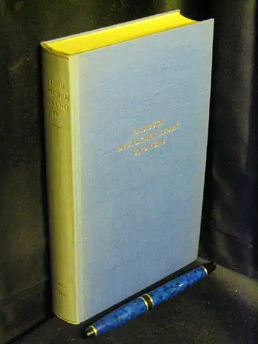 Leyen, Friedrich von der (Herausgeber): Das Buch deutscher Reden und Rufe -  LAGERRÄUMUNG. 