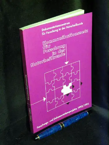 Dokumentationszentrum für Forschung in der Naturheilkunde (Herausgeber): Kommunikationsnetz für Forschung in der Naturheilkunde -  LAGERRÄUMUNG. 