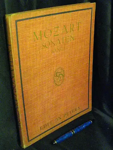 Mozart, Wolfgang Amadeus: Sonaten für Pianoforte solo - aus der Reihe: Edition Peters - Band: (1800a)/9268. 