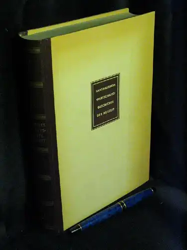 Haussherr, Hans: Wirtschaftsgeschichte der Neuzeit vom Ende des 14. bis zur Höhe des 19. Jahrhunderts -  LAGERRÄUMUNG. 