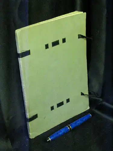 Wölfflin (Zusammenstellung): Bilder der Heimat. - Je 6 farbige Blätter nach Karl Spitzweg und Moritz von Schwind. 4 einfarbige Blätter nach Moritz von Schwind. - aus der Reihe: Liebesgaben deutscher Hochschüler - Band: 2. Kunstgabe LAGERRÄUMUNG. 